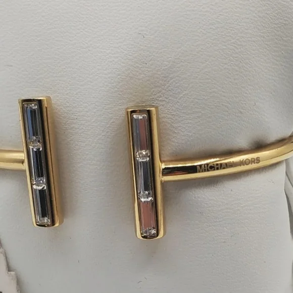 Michael Kors mushroom color RHINESTONE bracelet - Picture 1 of 1